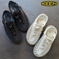 キーン ユニーク レディース KEEN UNEEK WOMEN サンダル ブラック ホワイト 【送料無料】
