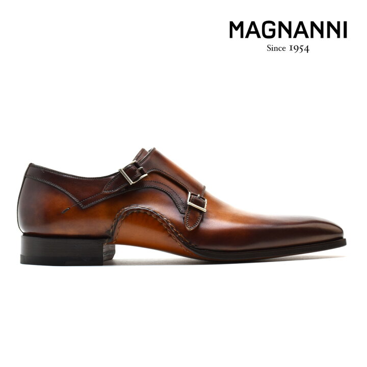 楽天市場】マグナーニ MAGNANNI 18903 CONAC ダブルモンクストラップ 