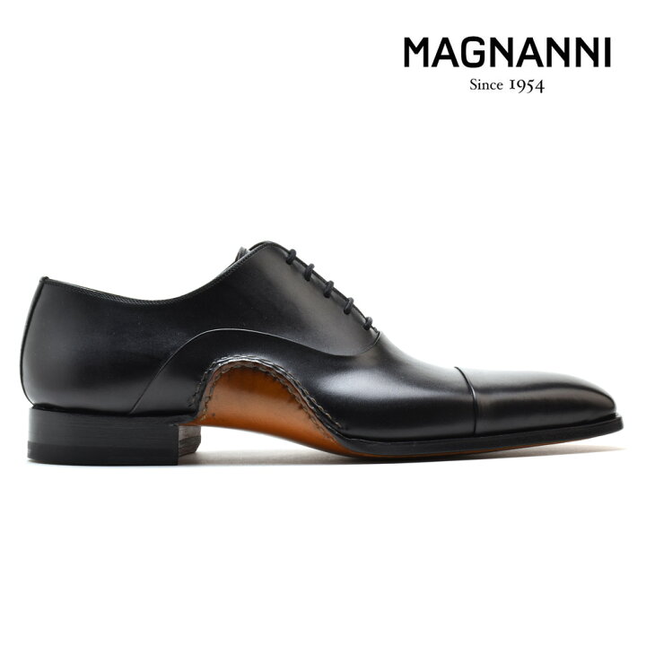 楽天市場】マグナーニ MAGNANNI 22109 NEGRO レースアップシューズ 