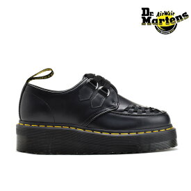 【4/25 0:00-23:59 エントリー＆楽天カードご利用でポイント4倍】ドクターマーチン Dr.MARTENS 24994001 SIDNEY 2 EYE SHOE BLACK シドニー クリーパーシューズ 厚底 革靴 ブラック 黒 メンズ レディース【送料無料】