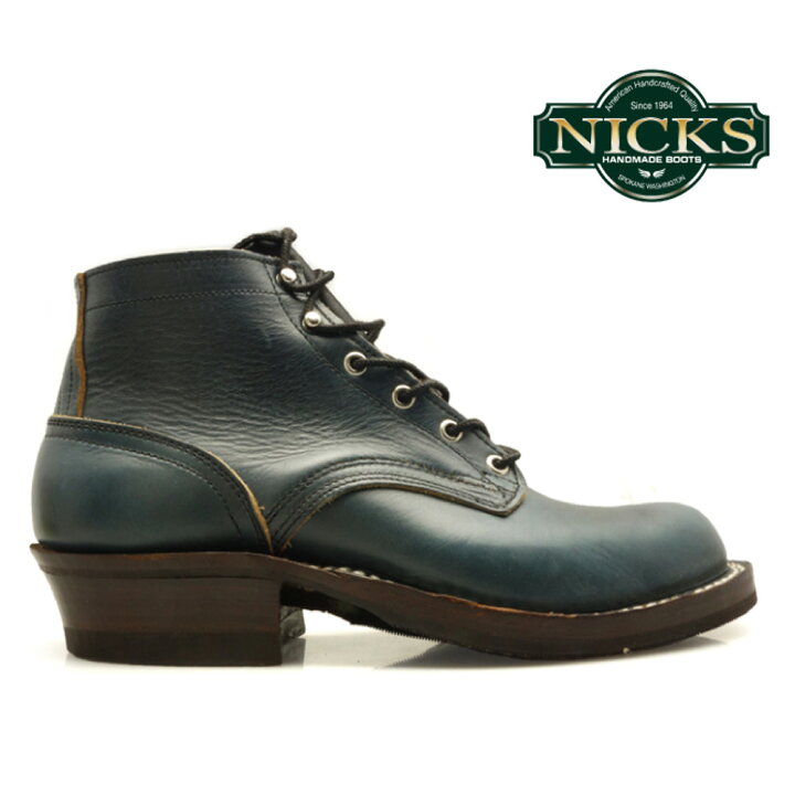 楽天市場】ニックス NICKS BOOTS ブーツ NICKS BOOTS ROBERT NAVY 