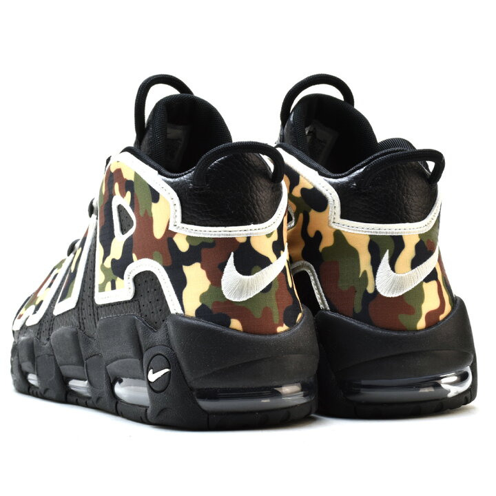 楽天市場】ナイキ NIKE AIR MORE UPTEMPO 96 QS BLACK CAMO CJ6122-001  