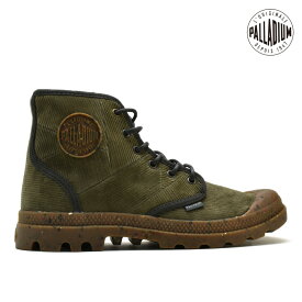 パラディウム メンズ スニーカー パンパ ハイ コード カーキ PALLADIUM PAMPA HI CORD KHAKI 05976-247