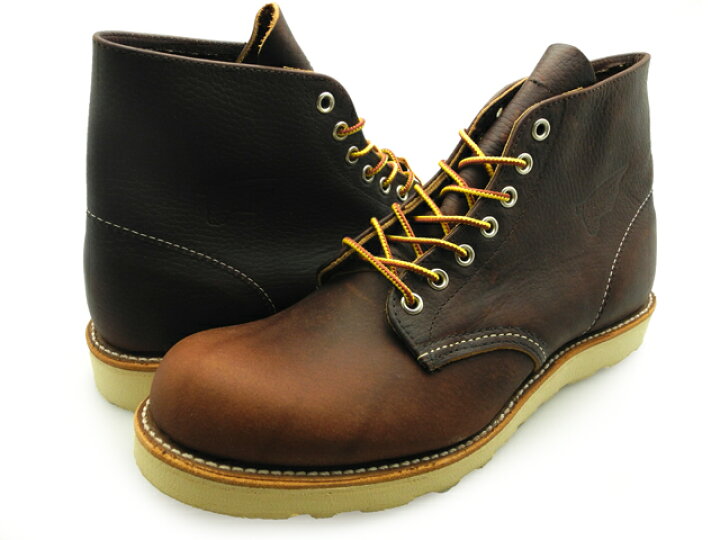 楽天市場】レッドウィング REDWING 8196 6INCH ROUND TOE BOOT BROWN 6 