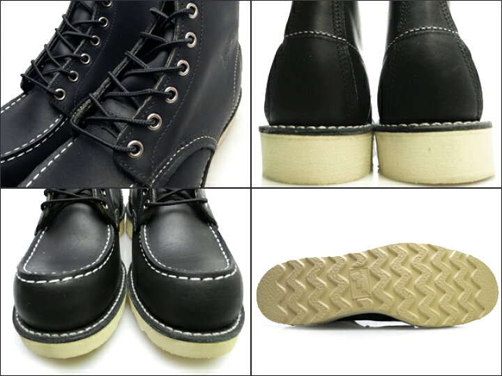 楽天市場】レッドウィング REDWING 9075 MOC TOE CLASSIC BLACK  