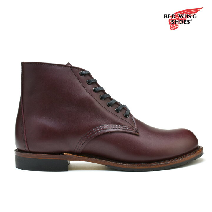 Red Wing Sheldon 9072 Black Cherry Men’s Boots Shoes Sz 10.5 Rare Red Wing Heritage 9072 6” Sheldon Black Cherry Leather  main image 4