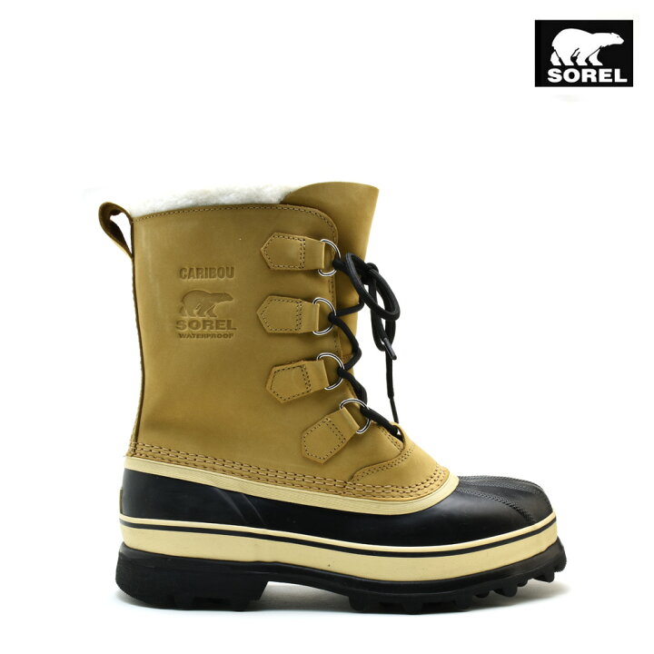 楽天市場】ソレル SOREL CARIBOU 1002871-281 BUFF カリブー スノー  