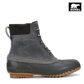 【4/25 0:00-23:59 エントリー＆楽天カードご利用でポイント4倍】ソレル SOREL CHEYNNE 2 1750241-052 QUARRY BUFFALO シャイアン2 スノーブーツ ウインターブーツ 防水ブーツ グレー系 メンズ 【送料無料】