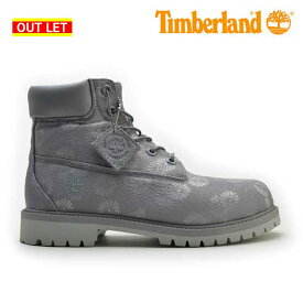 【アウトレット】【返品・交換不可】【両足に数箇所汚れあり】ティンバーランド TIMBERLAND JUNIOR 6IN PREMIUM BOOTS A1759 SLEET スリート ジュニア 6インチ プレミアム カジュアル ブーツ シューズ 靴 レディース【送料無料】