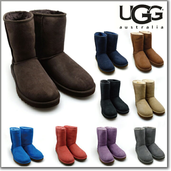 楽天市場】アグ UGG クラシック ショート ムートンブーツ 5825 WOMENS 