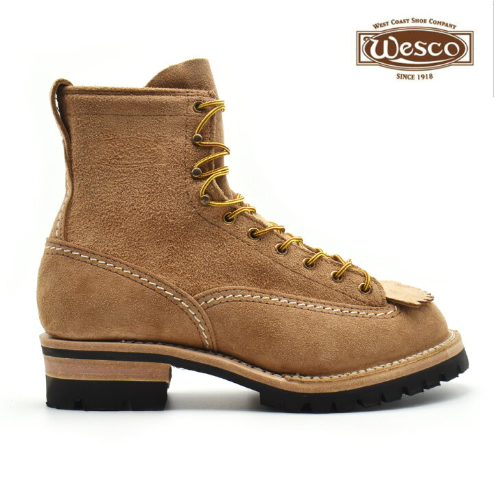楽天市場】ウェスコ WESCO Custom Jobmaster BURLAP 108100 Leather 