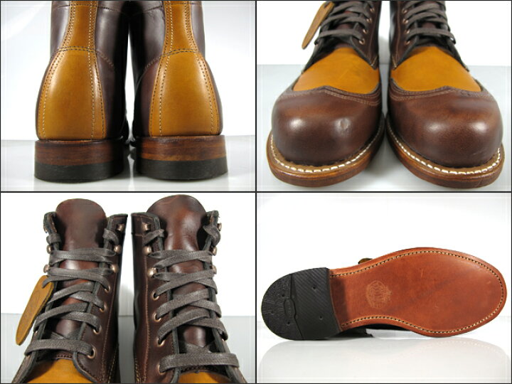 楽天市場】ウルヴァリン WOLVERINE ADDISON BOOT TWO TONE WINGTIP 