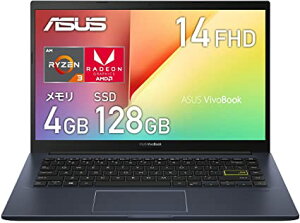 ASUS m[gp\R M413DA ( 14C` / AMD Ryzen 3 3250U /4GB, 128GB/ Radeon OtBbNX / 1,920 1,080(tHD) / WebJ /Windows 10 Pro Educa