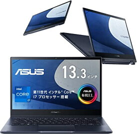 有機EL搭載 ASUS オフィス付き ノートパソコン ExpertBook B5 Flip B5302FEA インテル Core i7搭載 (Core i7-1165G7/ 16GB SSD 512GB / 13.3型 /スターブラック) 日本正規代