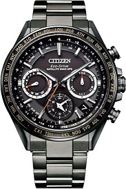 CITIZEN アテッサ ATTESA エコ ドライブ GPS衛星 電波時計 ( ブラックチタン / 防水 / ビジネス / メンズ ) CC4014-62E ACTLine シチズン 電波ソーラー ギフト プレゼント