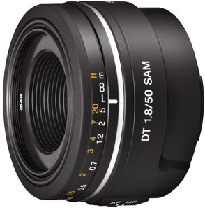 �\�j�[ SONY �P�œ_�����Y DT 50mm F1.8 SAM APS-C�Ή�
