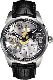 TISSOT(ティソ) 腕時計 メンズ TISSOT T-コンプリカシオン スケレッテ スケルトン文字盤 レザーベルト T0704051641100 正規輸入品