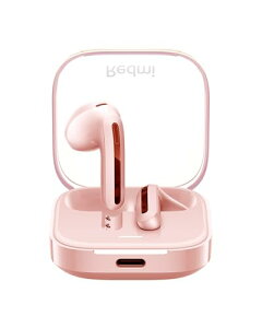 シャオミ(Xiaomi) ワイヤレスイヤホン ピンク Redmi Buds 6 Active AI 通話時ノイズリダクション Bluetooth 5.3 低遅延 重低音 Google Fast Pair対応 急速充電 USB Type-C 小型軽量