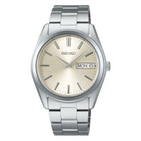 セイコーウオッチ 腕時計 セイコー セレクション Sシリーズ メンズ アナログクオーツ デイデイト SBTH007 シルバー