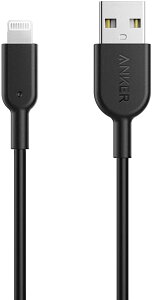 Anker iPhone[dP[u PowerLine II CgjOP[u (0.9m ubN) MFiF ϋv iPhone 14 / 13 / 13 Pro / 12 / SE(2) / iPad eΉ