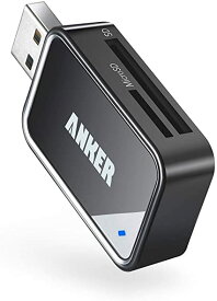 Anker 2-in-1 USB 3.0 ポータブルカードリーダー microSDXC / microSDHC / microSD / MMC / RS-MMC / UHS-Iカード用