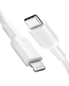 Anker PowerLine II USB-C CgjOP[u (0.9m zCg) MFiF USB PDΉ }[d iPhone 14/13 / 13 Pro / 12 / SE(2) eΉ