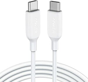 Anker PowerLine III USB-C USB-C 2.0 P[u (1.8m zCg) ϋv 60W USB PDΉ MacBook Pro/Air iPad Pro Galaxy Ή
