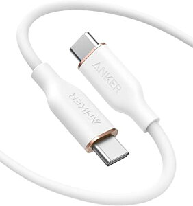 Anker PowerLine III Flow USB-C USB-C P[u (1.8m zCg) Anker܂ȂP[u USB PDΉ VRfލ̗p100W Galaxy iPad Pro MacBook Pro/Air eΉ