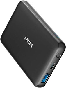 Anker PowerCore III 5000 (5000mAh ^y oCobe[) USB-C|[g/PSEZpK iPhone 13 Galaxy S20 Pixel 4 ̑ e@Ή (ubN)