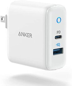 Anker PowerPort PD 2 20W(PD対応 32W 2ポート USB-A USB-C 急速充電器) PSE認証済/Power Delivery対応/PowerIQ搭載/コンパクトサイズ iPhone 12 / 12 Pro iPad