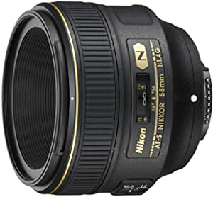 Nikon �P�œ_�����Y AF-S NIKKOR 58mm f/1.4G F�}�E���g �t���T�C�Y�Ή�