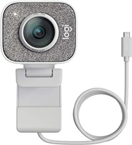 WN[ WebJ C980OW tHD 1080P 60FPS Xg[~O EFuJ AI I[gtH[JX Io␳ u␳ StreamCam ItzCg USB-Cڑ EFuJ Ki 2Nԃ[J[