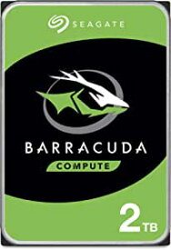 Seagate BarraCuda 3.5 2TB 内蔵ハードディスク HDD 2年保証 6Gb/s 256MB 7200rpm 正規代理店品 ST2000DM008