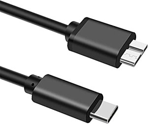 USB Type C to USB 3.0 ϊP[u (1m) USB C OthddP[u USB Type C to USB 3.0 Micro B 3A}[d5Gbpsf[^] Macbook Pro /HDDOtn[hhCu/