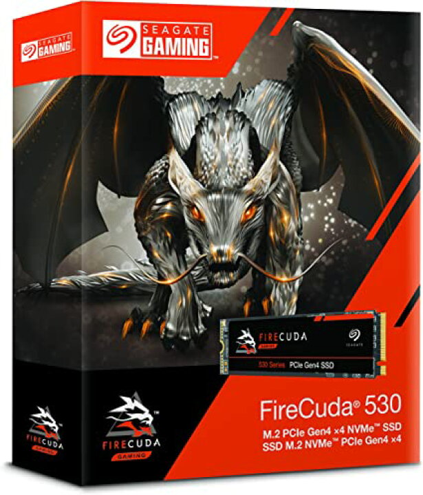 楽天市場】Seagate FireCuda 530 M.2 PS5動作確認済み 2TB PCIe Gen4x4 