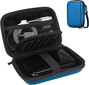 ProCase ėp HDDۊǃP[XEVA 2.5C`n[hfBXNΉ\F Western Digital WD Elements Seagate Backup Plus 1TB 2TB 4TB USB 3.0ϏՌ ϐMy Passpo