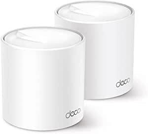TP-Link WiFi LAN[^[ Wi-Fi6 2402 + 574 Mbps HE160 bVWi-FiVXe 3Nۏ Deco X50/A 2jbg