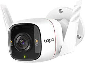 TP-Link WiFi ネットワークカメラ 屋外カメラ 防犯カメラ 2K QHD 照明 ライト 搭載 3年保証 音声通話可能 3年保証 Tapo C320WS