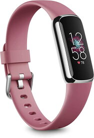 Fitbit Luxe トラッカー オーキッド/プラチナ 5日間以上のバッテリーライフ/スマートウォッチ