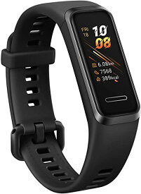 HUAWEI Band 4/グラファイトブラック /活動量計/防水/簡単充電 日本正規代理店品 BAND 4/BLACK/A