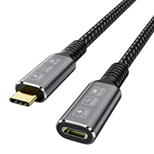 CableDeconn USB4 8K P[u 0.8M Thunderbolt 4 ݊USB4 Type-cIX-XP[u Ultra HD 8K @60Hz 100W [d40Gbpsf[^]OSSDeGPUƌ݊܂ (0