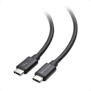 Intel Thunderbolt F؎擾 Cable Matters Thunderbolt 4 P[u 1m 40 Gbps 8K 60Hz PD 100W[d T_[{g 4P[u USB4Thunderbolt 3USB-CƉ