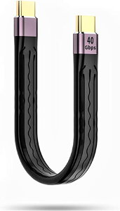fine-R USB4 type CtoC P[u Z _炩 USB4.0 40Gbps f[^] 8K fo [dP[u PD[d ő 20V/5A 100W [d }[d P[u 13.8 Super Speed