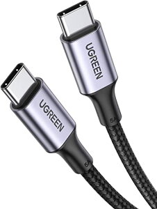 UGREEN USB Type CP[uPDΉ100W/5A }[dUSB C to USB C fh~ MacBook ProAiPadAHuawei MatebookAiPad Pro 2018AXperiaAGalaxyType-c@