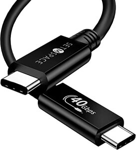 USB 4 Type c f[^P[u 40Gbps m[gubN PD [d 100W 20V / 5A USB Type-C Cable C TO C f[^` 8K@60Hz rfI`ʋL Thunderbolt3 / Thunde