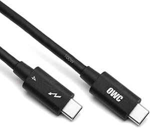 Ki OWC Thunderbolt 4 / USB-C Cable OWC T_[{g 4 / USB-C P[u Thunderbolt F؎擾/USB-C 100% ݊ / 40Gb/s f[^` / 100Wd /70Z`