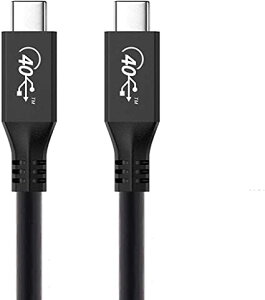 CableccUSB-IF�F��USB4�P�[�u��40GbpsThunderbolt 3 4�ƌ݊���������A100W�[�d�����8K @ 60Hz 5K @ 60Hz 50CM