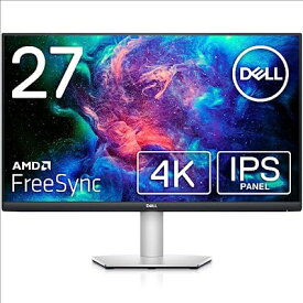 Dell S2721QS 27インチ 4K モニター (3年間無輝点交換保証/IPS非光沢/DP HDMIx2/sRGB 99%/縦横回転 高さ調節/AMD FreeSync/スピーカー付)