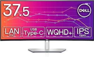 Dell U3821DW 37.52C` Ȗ j^[ (3NԖP_ۏ/WQHD+/IPS 2300RȖ/USB-C DP HDMIx2/ X/sRGB 100% Rec.709 100% DCI-P3 95%/LAN|[