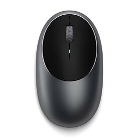 Satechi アルミニウム M1 Bluetooth ワイヤレス マウス 充電 Type-Cポート (Mac Mini, iMac, MacBook, iPad など2012以降Macデバイス対応) (スペースグレイ)
